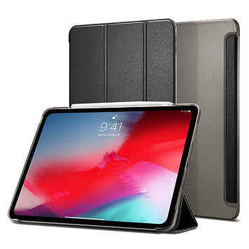 Чехол Spigen для iPad Pro 11" (2018) Smart Fold, Black (Version 2) (067CS25709)