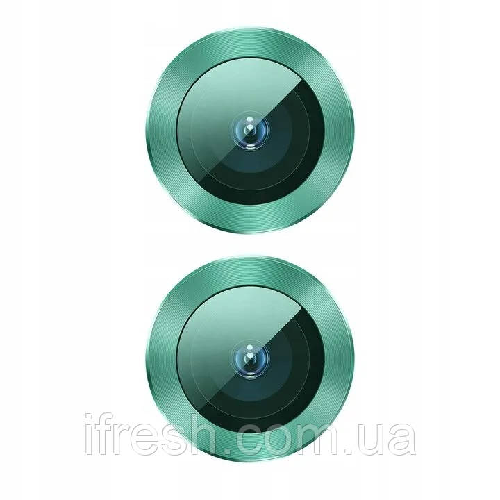 Захисне скло для камери Baseus для iPhone 11 Alloy protection, Green (SGAPIPH61S-AJT06)