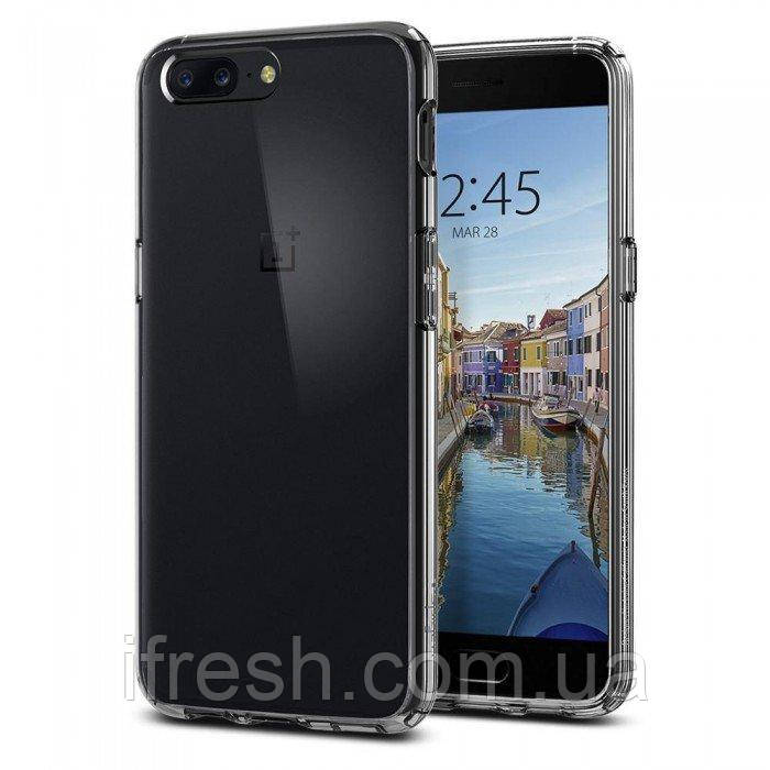 Чохол Spigen для OnePlus 5 Ultra Hybrid, Clear (K04CS21514)