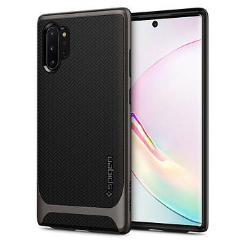 Чохол Spigen для Samsung Note 10 Plus / 10 Plus 5G Plus Neo Hybrid, Gunmetal (627CS27339)