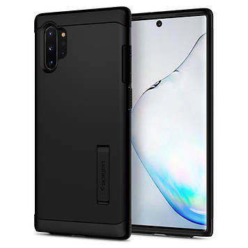 Чохол Spigen для Samsung Galaxy Note 10 Plus / 10 Plus 5G Slim Armor, Black (627CS27537)