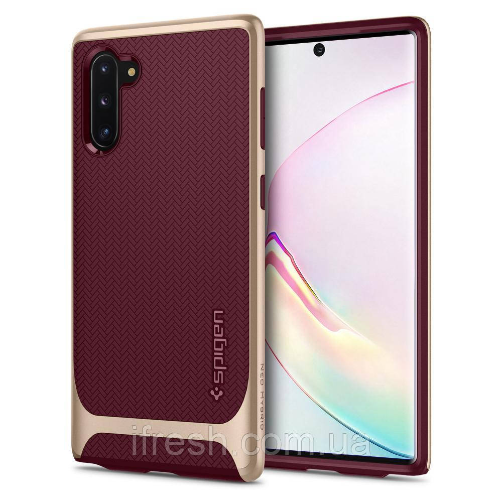 Чохол Spigen для Samsung Galaxy Note 10 - Neo Hybrid, Burgundy (628CS27383)