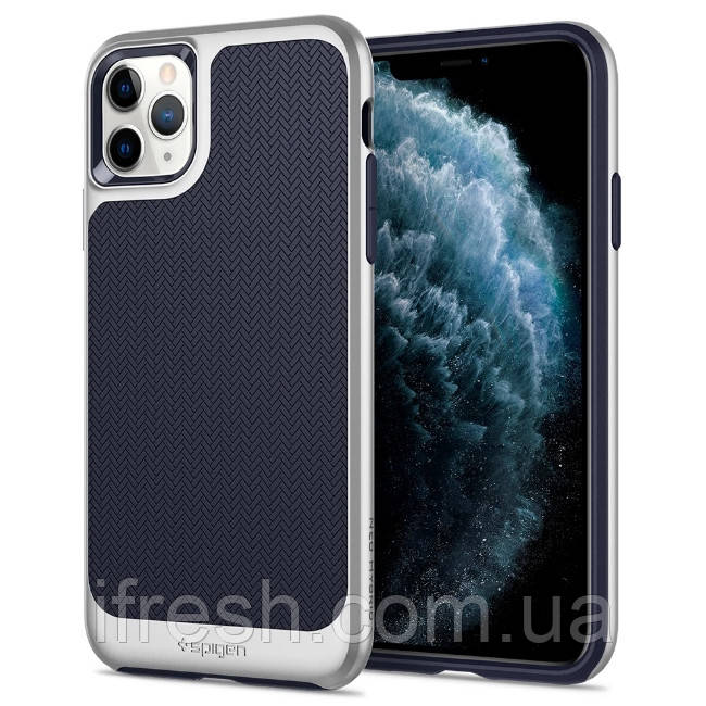 Чохол Spigen для iPhone 11 Pro Neo Hybrid, Satin Silver (077CS27245)