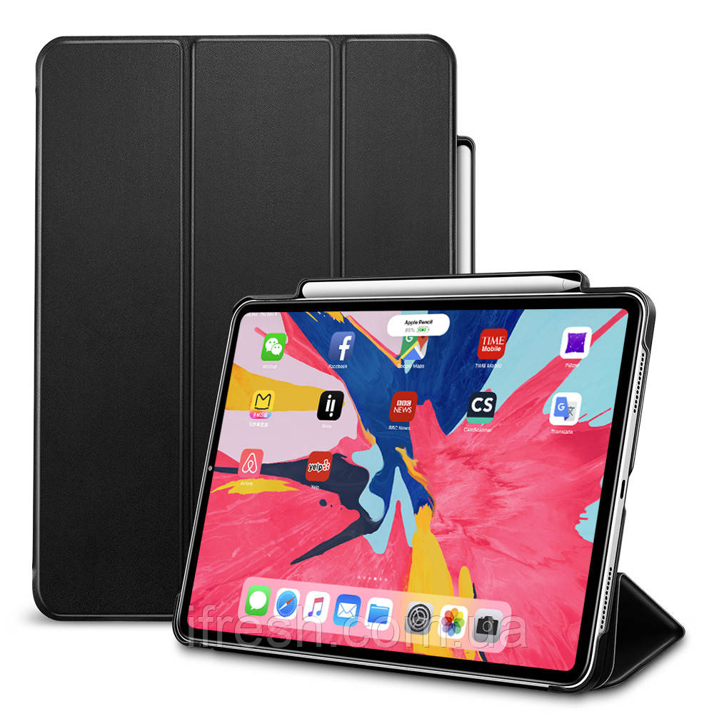 Чехол ESR для iPad 11 Pro (2018) Yippee Pencil Trifold, Black (4894240075234), фото 1