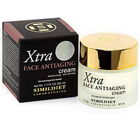 Антивозрастной крем для лица с гиалуроновой кислотой и ДМАЕ Simildiet Face Antiaging Cream XTRA