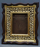 Золочення сухозлітним золотом дерев'яних рам., фото 3
