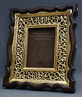 Золочення сухозлітним золотом дерев'яних рам., фото 4