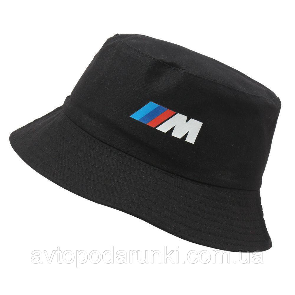 Панама BMW чорна, кепка з логотипом авто БМВ