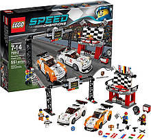 Лего Lego Speed Champions 75912 Porsche 911 GT Finish Line Фініш Порше