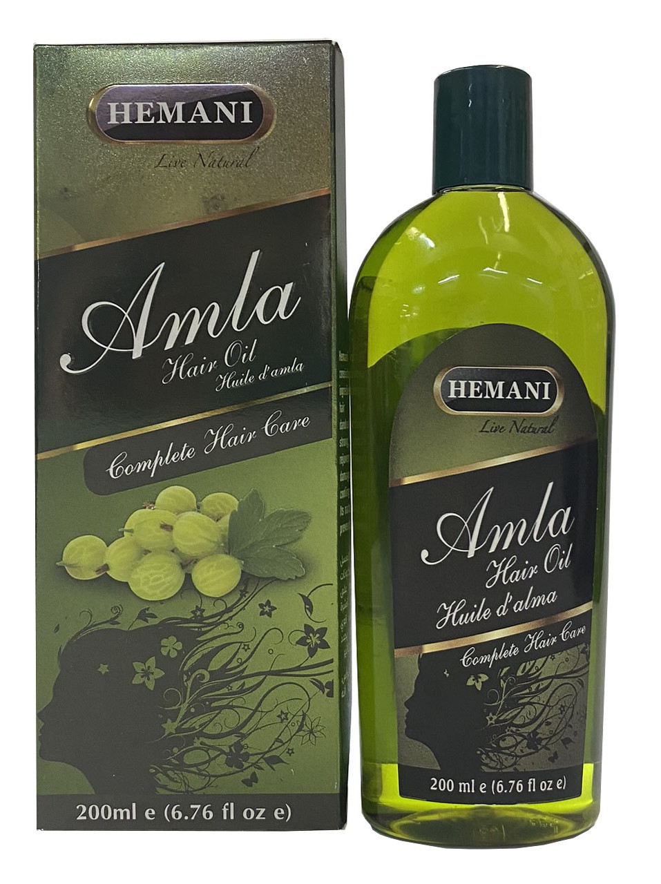 Масло Амла для волосся Hemani Amla Green Hair Oil 200ml