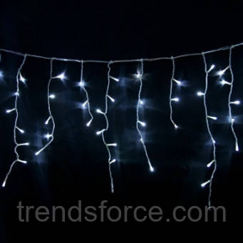 Гірлянда Бахрома вулиця 120 LED (Ø 3,3) 4 м, бурульки 30/50/70 см (флеш) (ЧП) Білий RD-7116 154525, фото 1