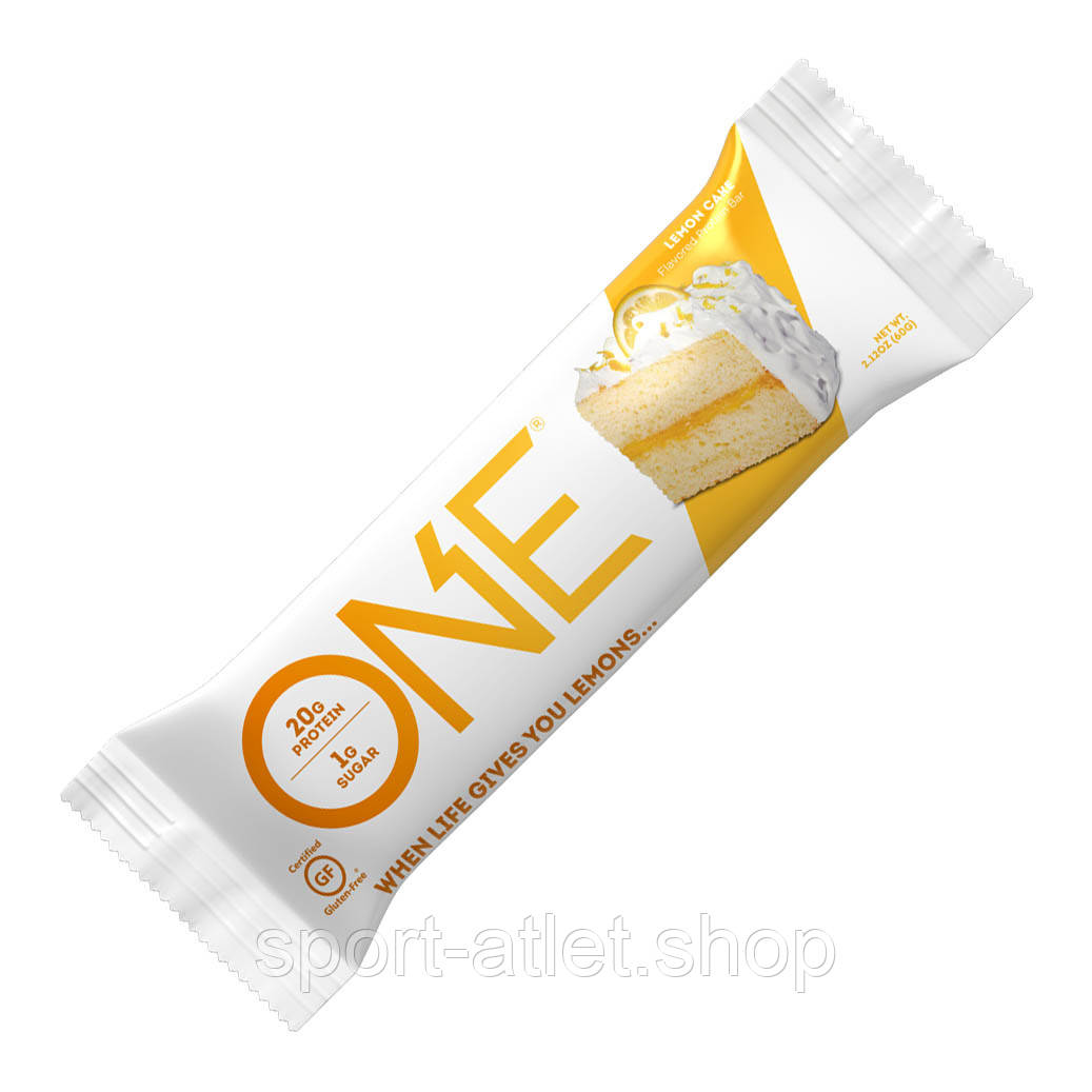 Батончик OhYeah! ONE Bar, 60 грамів Лимонний пиріг