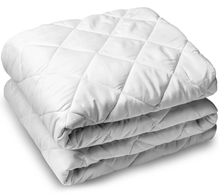 Тепла ковдра полуторна 150*210 стьобана_силікон_бязь Голд (2890), фото 1