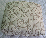 Тепла ковдра полуторна 150*210 стьобана_силікон_бязь Голд (2890), фото 3