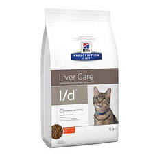 Hills PD Feline L/D для котів при захворюваннях печінки 1,5 кг