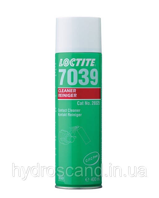 Loctite 7039 (Локтайт 7039) — аерозоль для очищення контактів, 400 мл