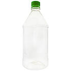 Пляшка пластикова прозора 1 літр з кришкою