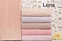 Полотенце банное Hanibaba vip cotton Lena махра Турция размер 70*140 6 шт в уп. Цена за упаковку