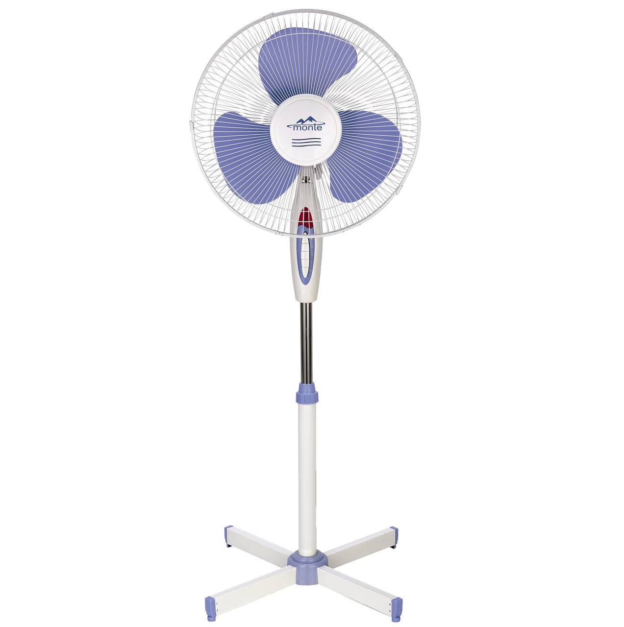 Вентилятор підлоговий Monte MT-1009W, 40 см, 45 Вт, з регулюванням швидкості
