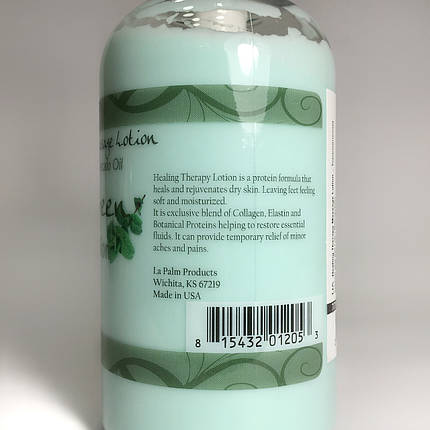 LA PALM Healing Therapy Lotion Wintergreen - Терапевтичний лосьйон для рук і ніг Винтергрин 236 мл, фото 2