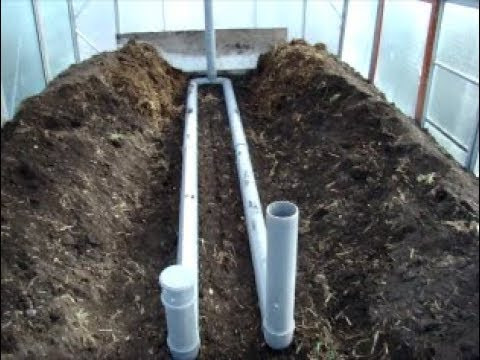 Водяне опалення для теплиці Водяний обігрів теплиці