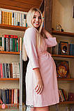 Халат для вагітних і годування MONE NW-4.7.2 рожевий, фото 3