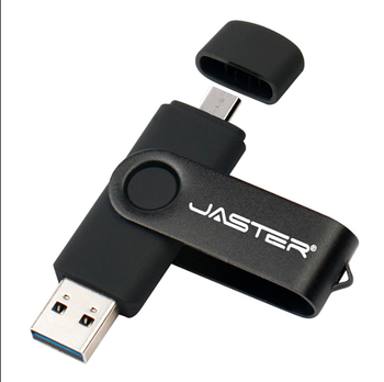 Флеш накопичувач Jaster 2 в 1 USB-MicroUSB OTG 32 ГБ (KG-358)