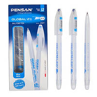 Ручка кулькова масляна "PENSAN" серії "Global 21", синя