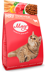 Сухий корм Мяу (з мясом), 11кг.