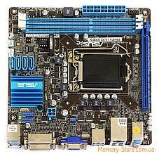 Материнська плата Asus P8H61-I LX R2.0 (s1155, Intel H61, PCI-Ex16) MiniITX