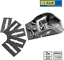 Рубанок для шкіри S&R 80 мм (280080001)