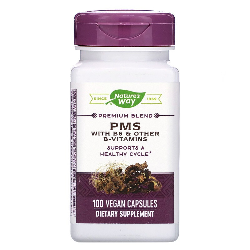PMS with( 5-HTP & Vitamin B-6) 100 caps