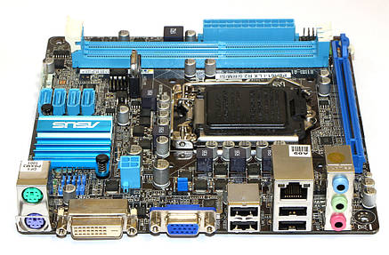 Материнська плата Asus P8H61-I (REV 3.0) (s1155, Intel H61, PCI-Ex16) MiniITX, фото 3