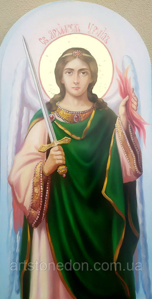 Икона в иконостас Святого Архангела Уриила, писаная, храмовая, цена ...