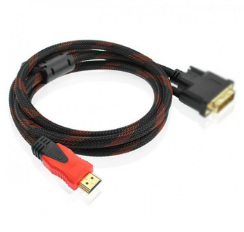 Кабель HDMI VGA 1,5м позолочений посилений (KG-299)