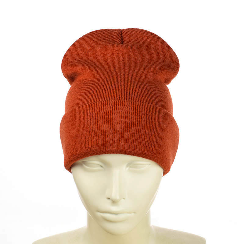 Шапка "лопата" теракотовий