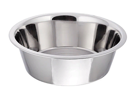 Миска неіржавка кругла з плоским дном V 800 мл Ø 160 мм (шт)