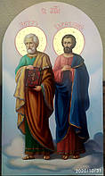 Икона в иконостас Святые апостолы Петр и Варфоломей