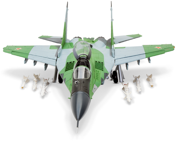 Зберіть Міг-29 комплект для збірки моделі №№1-120 | DeAgostini | Масштаб 1:24, фото 1