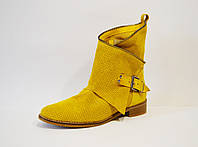 Ботинки желтые замшевые Guero 0091135