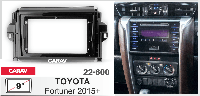 Переходная рамка TOYOTA Fortuner 2015+; SW4 2016+, CARAV 22-600