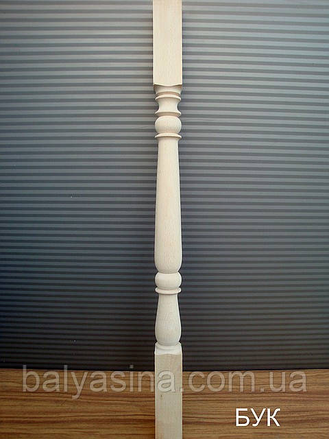 Дерев'яна балісина з бука "тюльпан", фото 1