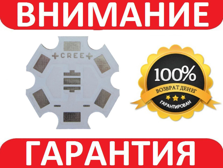 LED радіатор CREE 3535 20мм