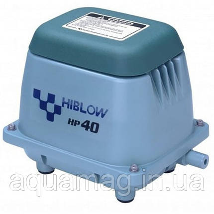 Мембранний компресор HIBLOW HP-40 для ставка, водойми, септика, хребт, озера, фото 1