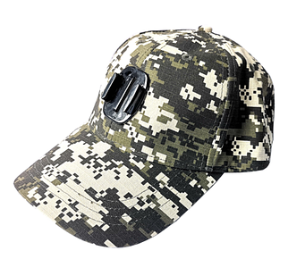 Бейсболка з кріпленням для GoPro, Xiaomi, SJCAM (Camo)