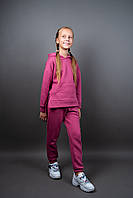 Спортивный утепленный детский костюм для девочки , 122 рост,Украина