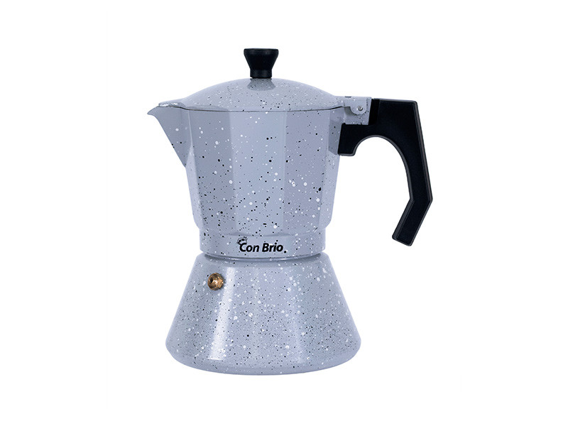 Гейзерна кавоварка для індукції Con Brio 300мл