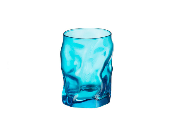 Кольорові склянки блакитні Італія Bormioli Sorgente Azzurro 300мл 6шт