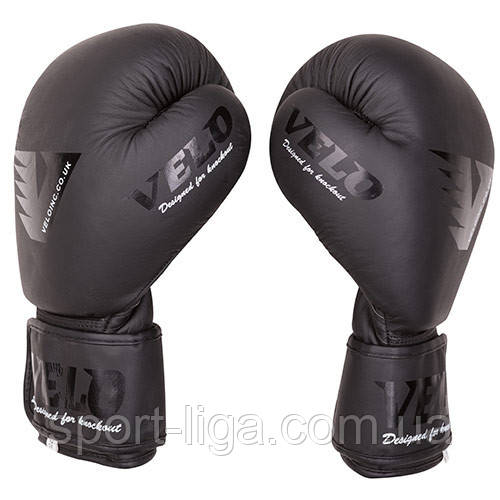 Боксерские перчатки Velo Mate кожаные 10, 12 унций