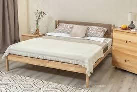 Ліжко дерев'яне Ліка без виношення з м'якою спинкою ТМ ОЛІМП, фото 2